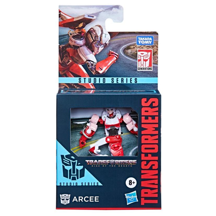 Transformers: R.E.D. Prime Arcee Kids Toy Action Figure for Boys and Girls  (1”)