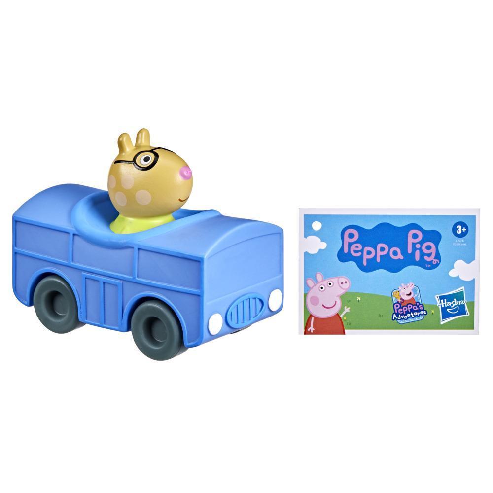 Peppa Pig Peppa’s Adventures Peppa Pig Little Buggy Vehicle Preschool Toy for Ages 3 and Up (Pedro Pony in School Bus) product thumbnail 1