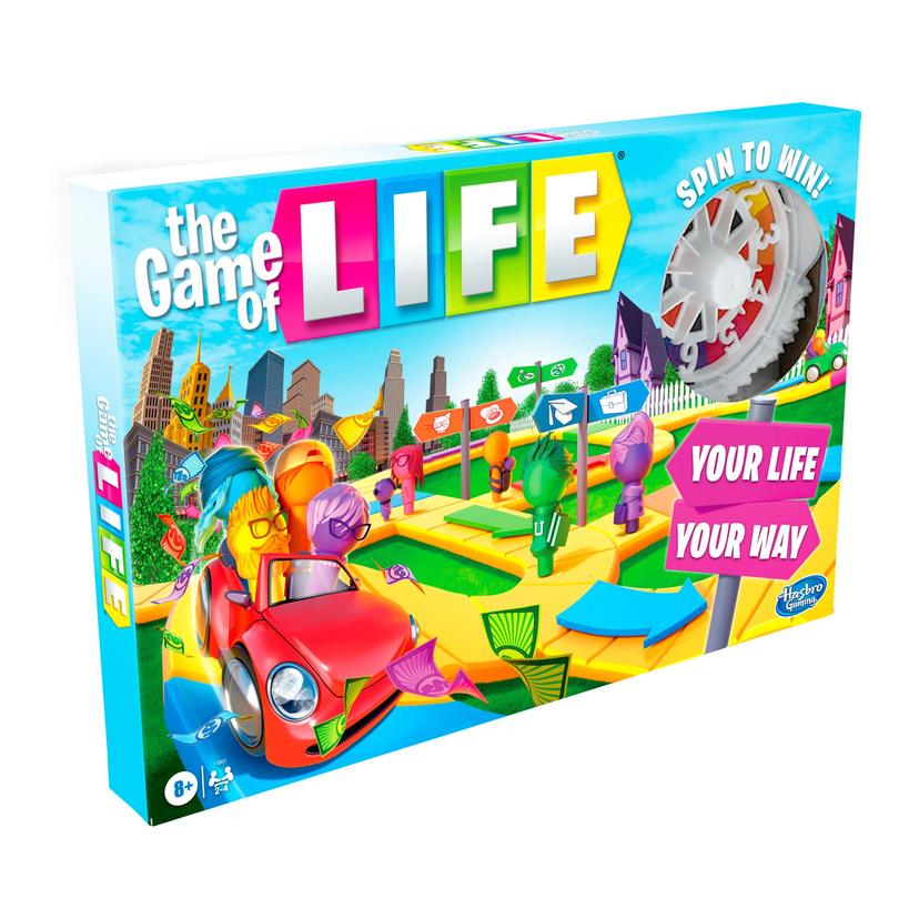 The Game of Life Game, Family Board Game for 2 to 4 Players, for