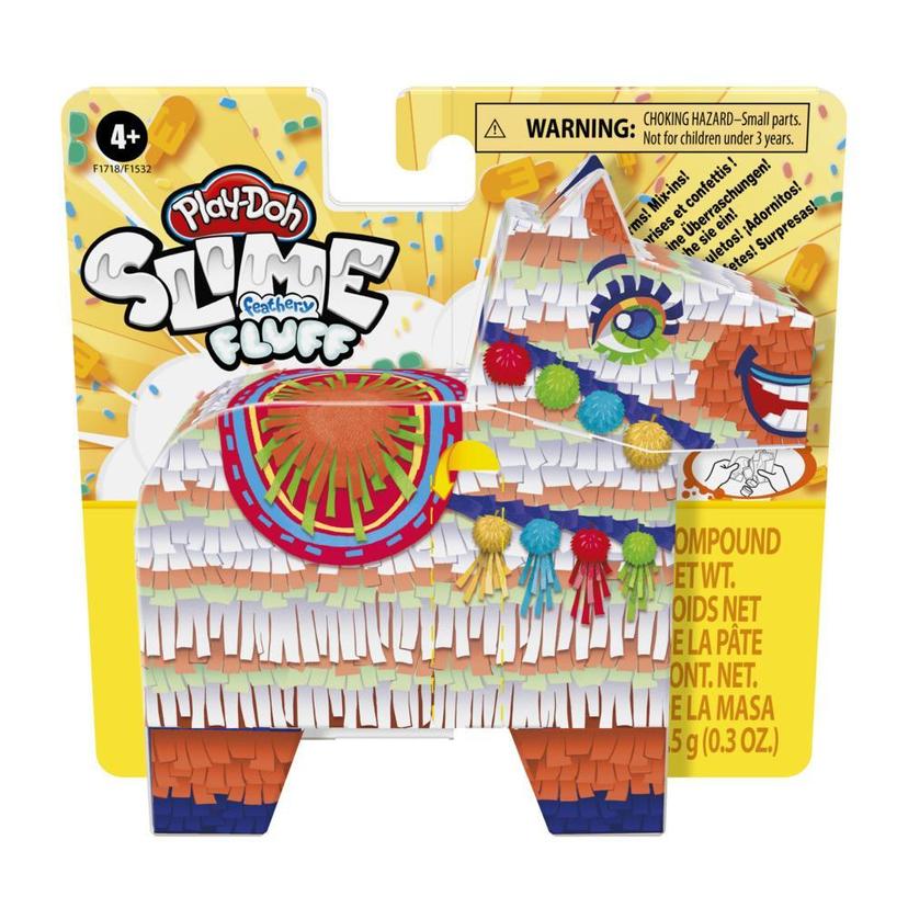Play-Doh - Slime Feathery Fluff - Set de masa perfumada en caja con diseño de llama product image 1