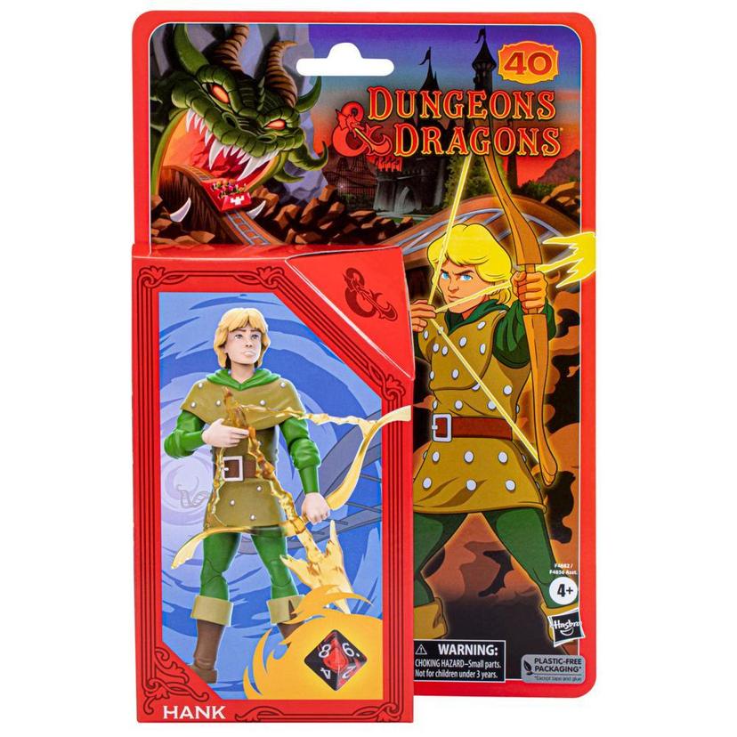 Dungeons & Dragons Cartoon Hank the Ranger Action Figure, 6-Inch Scale product image 1
