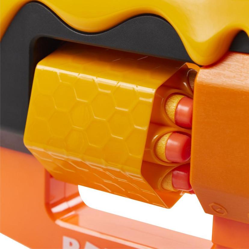Pistolet et flechettes Nerf Fortnite Officielles jaune orange - La