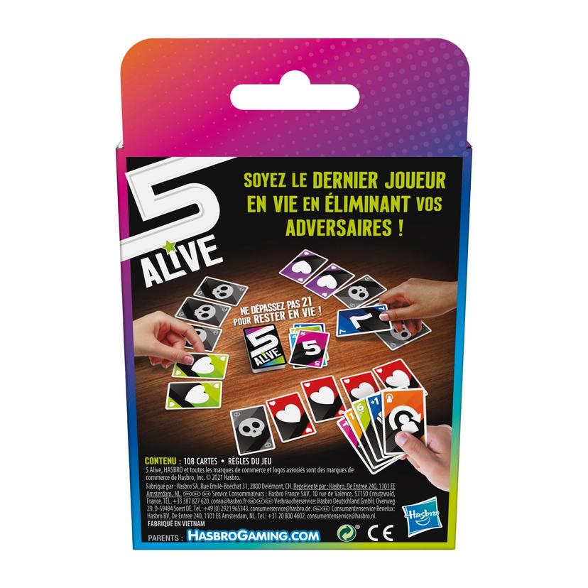 Jeu de cartes - 5 Alive product image 1
