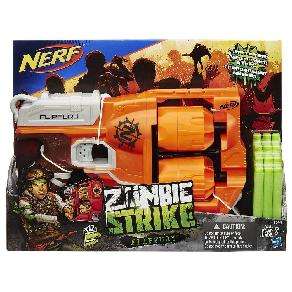 Nerf Zombie Strike FlipFury Blaster product thumbnail 1
