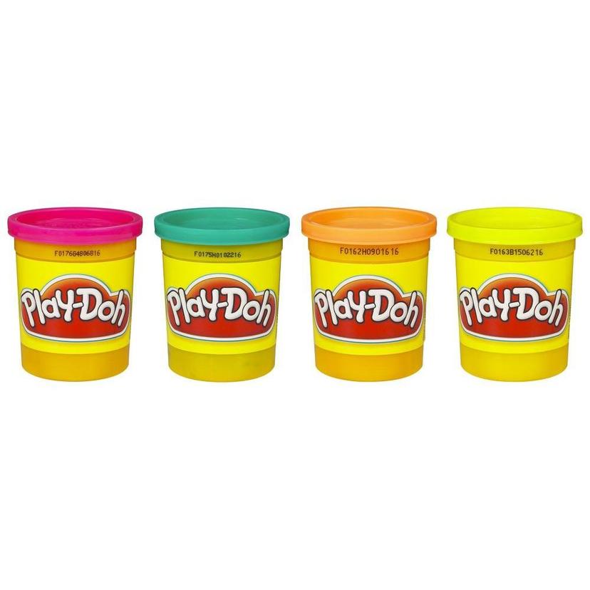 Play-doh Pack 4 Vasetti - Colori Tropicali product image 1