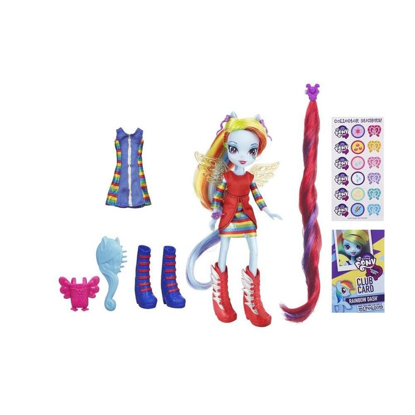 Equestria Girls Rainbow Dash Bambola con accessori product image 1