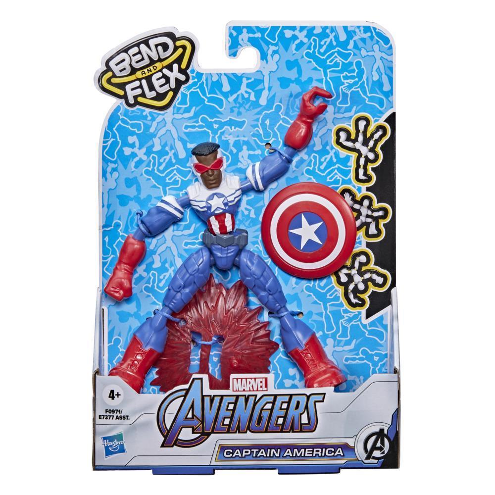 Marvel Avengers Bend And Flex - Capitan America product thumbnail 1