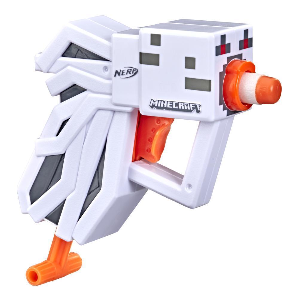 Nerf MicroShots Minecraft Ghast Mini Blaster, Minecraft Ghast Mob Design, Includes 2 Official Nerf Elite Darts product thumbnail 1