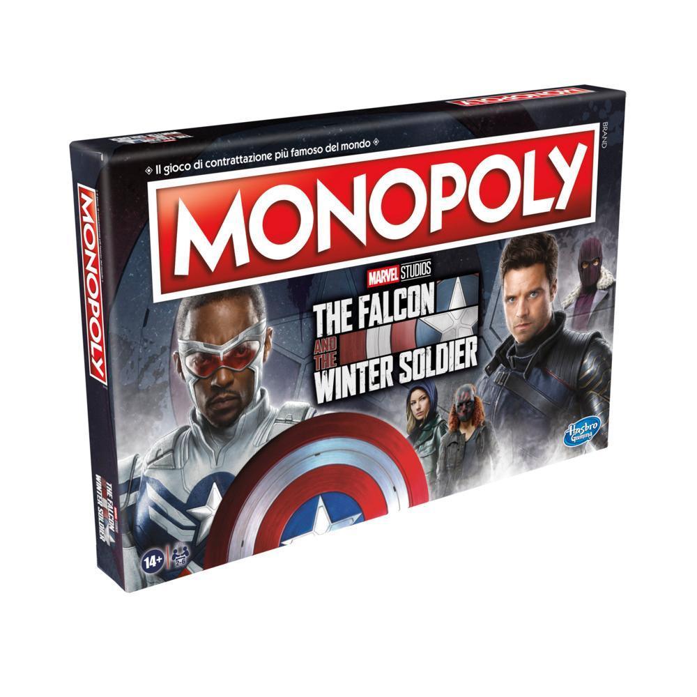 Monopoly: edizione ispirata alla serie TV The Falcon and the Winter Soldier dei Marvel Studios product thumbnail 1