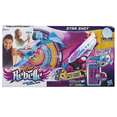NERF REBELLE STAR SHOT CON BERSAGLIO product thumbnail 1