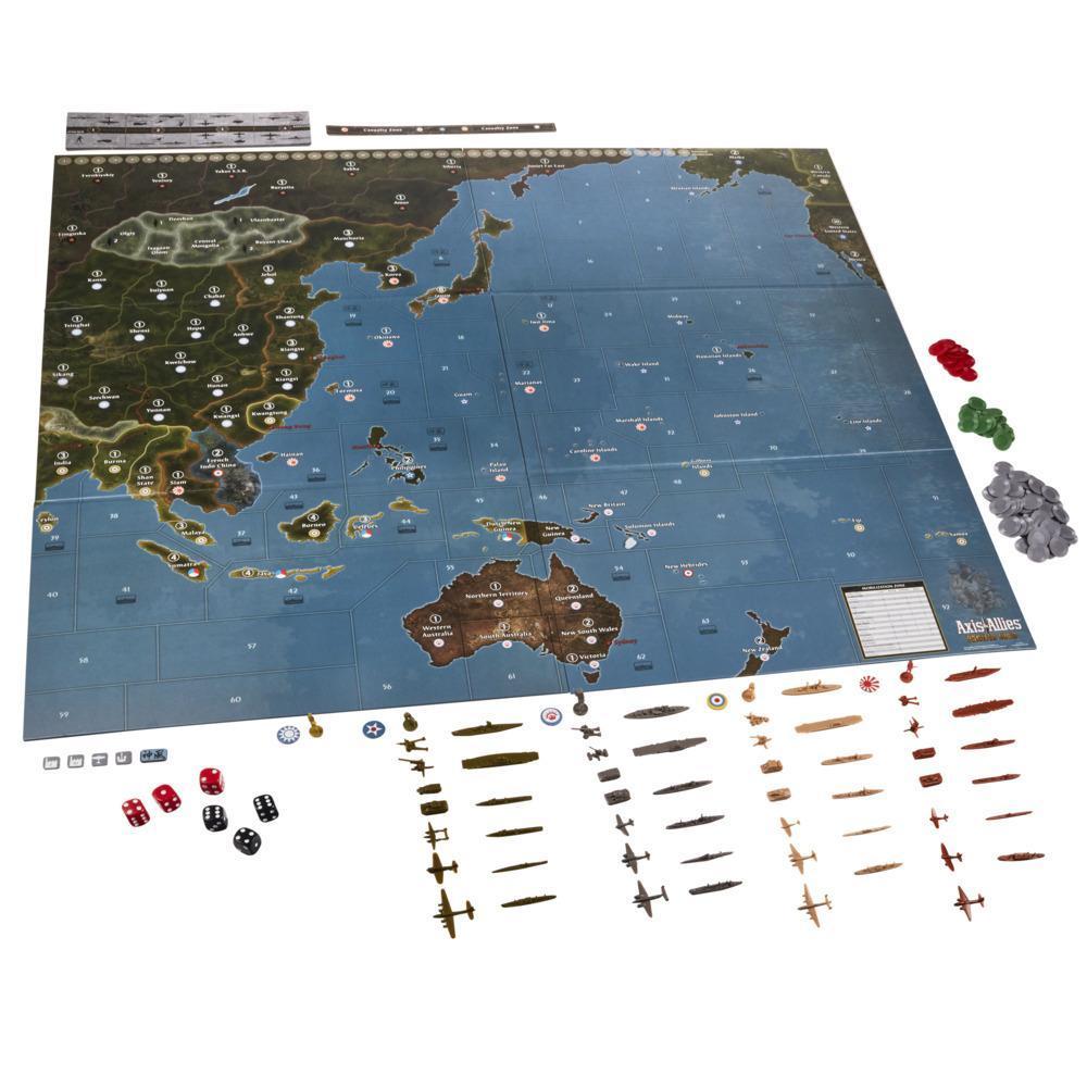 Avalon Hill Axis & Allies Pacific 1940 Second Edition WWII Strategy Board Game, Ages 12 and Up, 2-4 Players product thumbnail 1