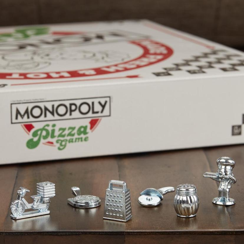 Monopoly Pizza-bordspel voor kinderen vanaf 8 jaar product image 1