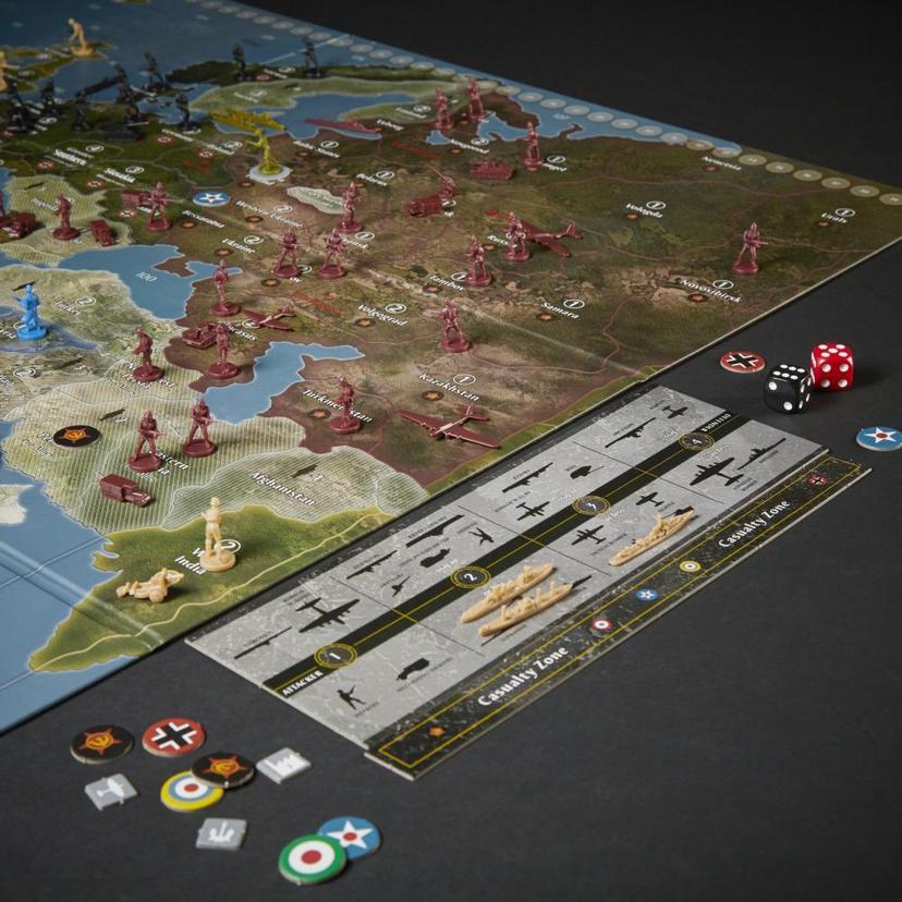 Avalon Hill Axis & Allies Europe 1940 Second Edition WWII Strategy Board Game, Ages 12 and Up, 2-6 Players product image 1