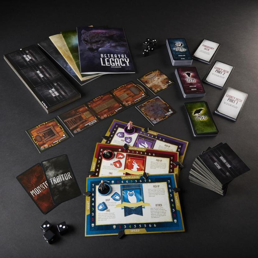 Avalon Hill Betrayal Legacy Role-Playing, Haunted Narrative Board Game, for Ages 12 and Up for 3-6 Players product image 1
