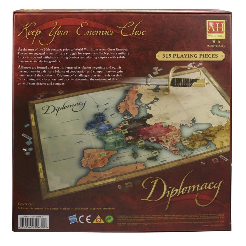 Avalon Hill Diplomacy Cooperative Strategy Board Game, Ages 12 and Up, 2-7 Players product image 1