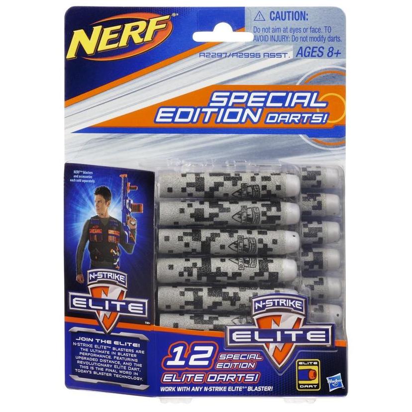 Nerf N-Strike Elite 12 Special Edition Elite Darts Pack (Gray) product image 1