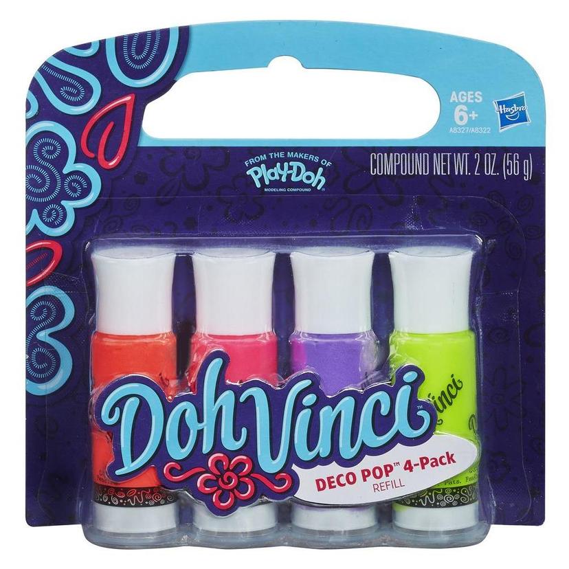 DohVinci Deco Pop 4-Pack (Warm Colors) product image 1