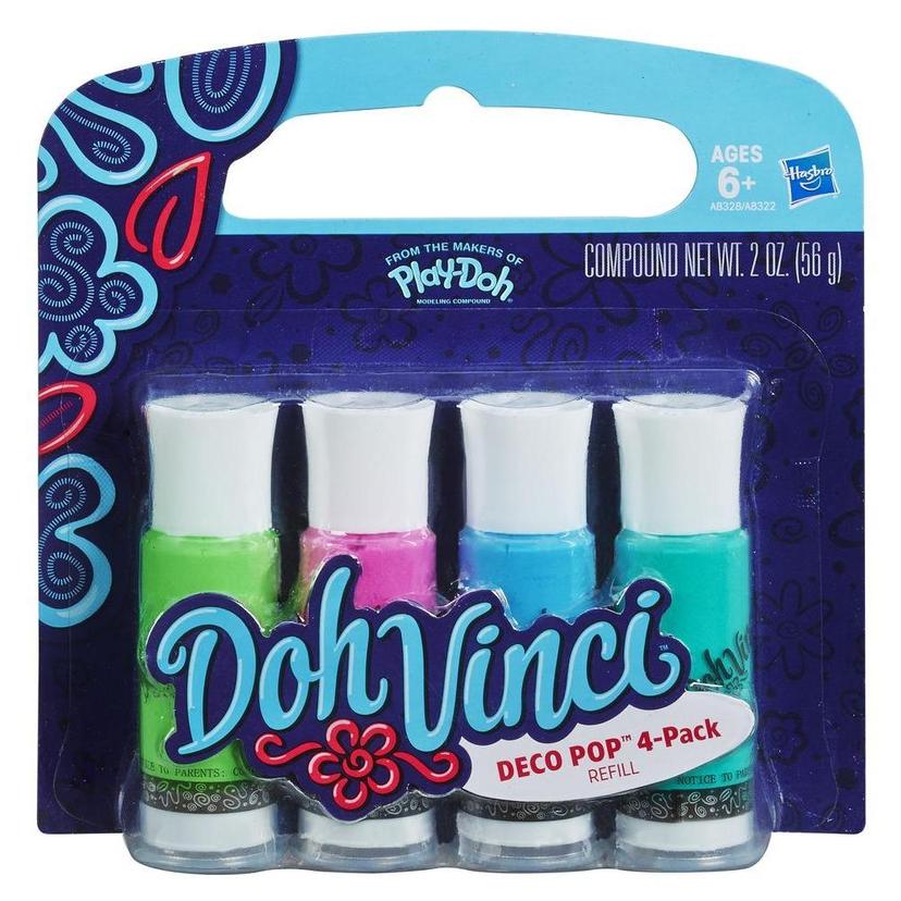 DohVinci Deco Pop 4-Pack (Cool Colors) product image 1