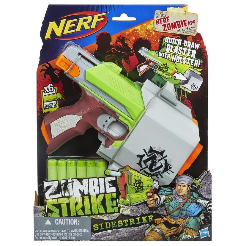 Nerf Zombie Strike Sidestrike Blaster product image 1