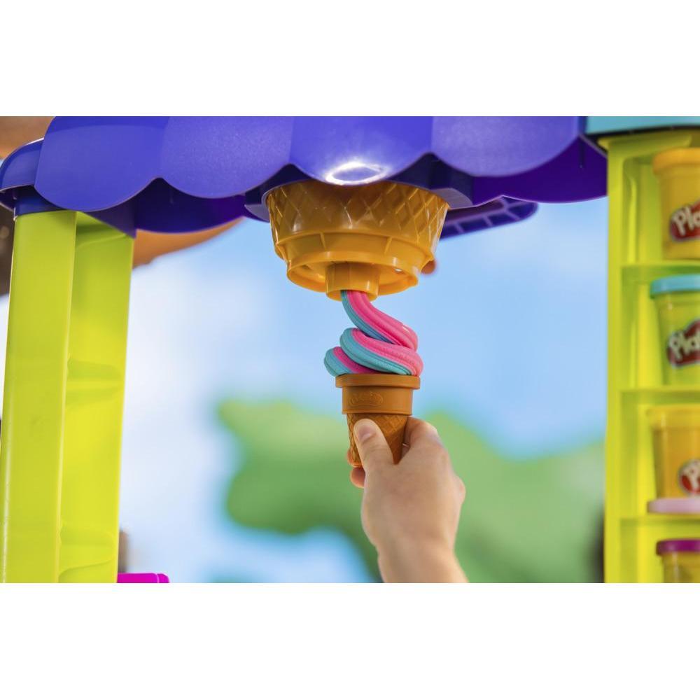 Play-Doh Kitchen Creations Ultieme ijscowagen-speelset product thumbnail 1