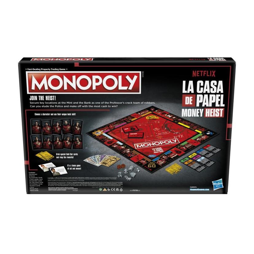 MONOPOLY LA CASA DE PAPEL/ MONEY HEIST product image 1