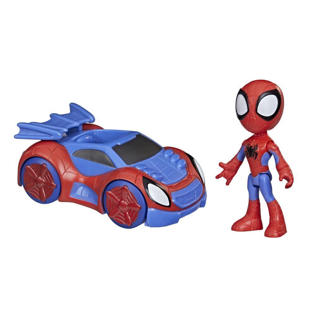 Marvel Spidey and His Amazing Friends - Spidey com carro aracnídeo product thumbnail 1