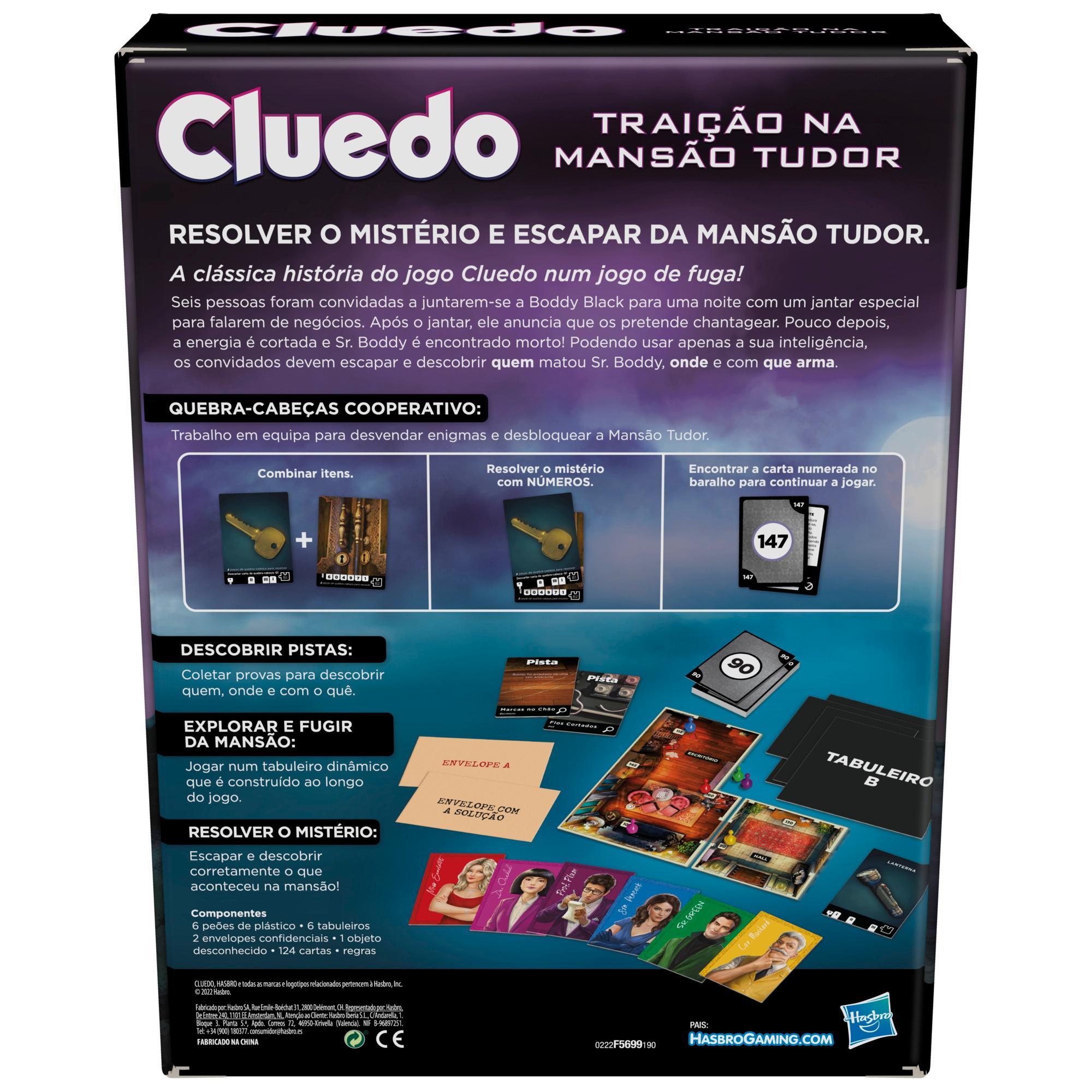 CLUEDO SCAPE: TRAIÇÃO NA MANSÃO TUDOR product thumbnail 1