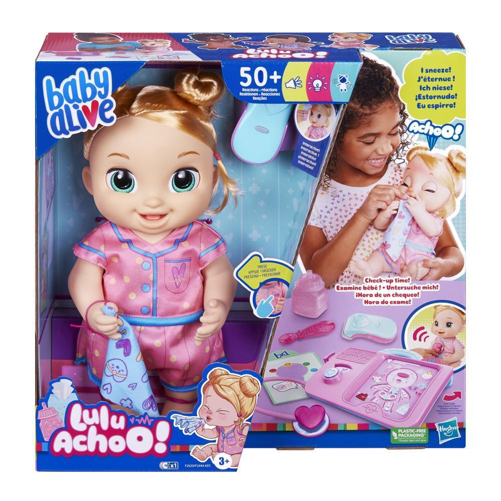 Baby Alive Lulu Achoo Doll, Blonde Hair product thumbnail 1