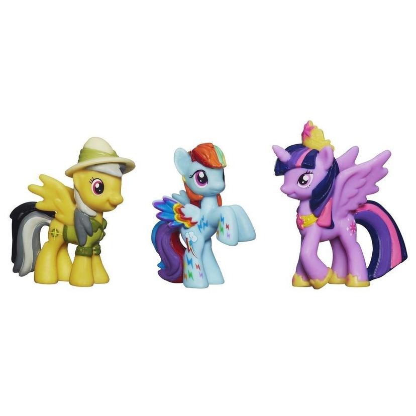 Mini-colectie de 3 figurine "Povestea poneilor curajosi" My Little Pony product image 1