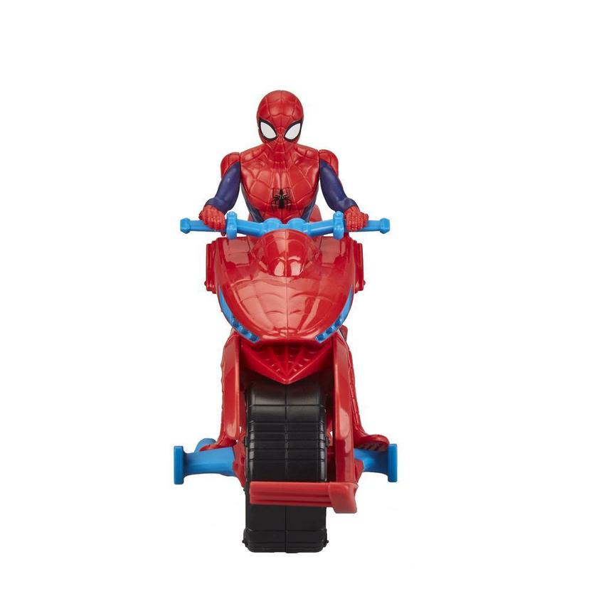 Figurina Spider-Man cu motocicleta, Marvel product image 1