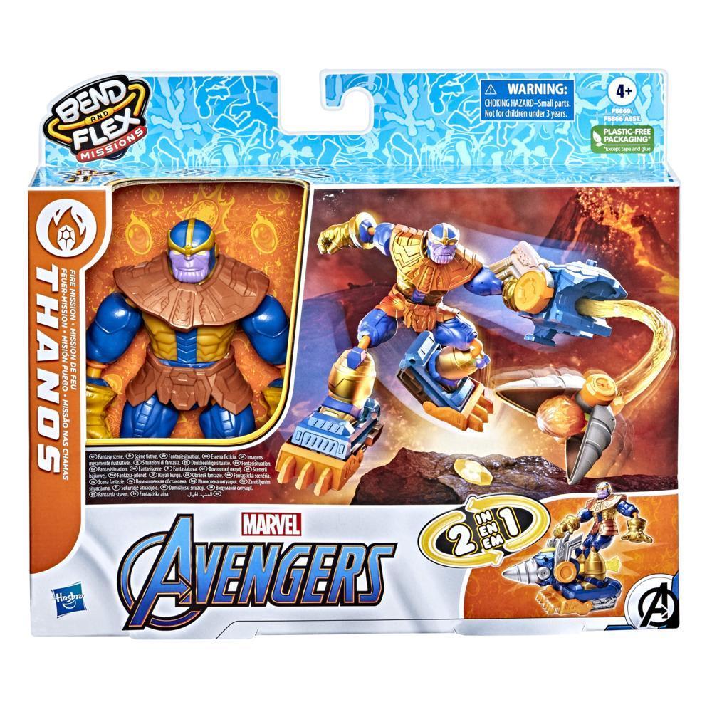 Avengers Bend & Flex Missions Thanos Ateş Görevi product thumbnail 1