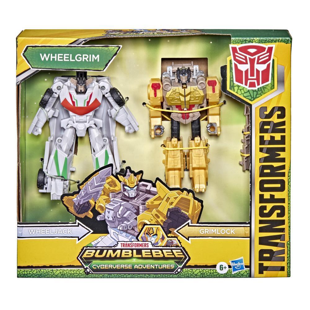 Transformers Bumblebee Cyberverse Maceraları Dino Combiners Wheelgrim product thumbnail 1
