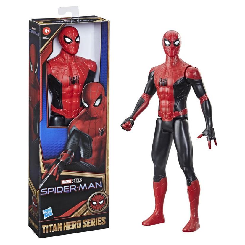Marvel Spider-Man Titan Hero Serisi Siyah-Kırmızı Zırhlı Spider-Man Figür product image 1