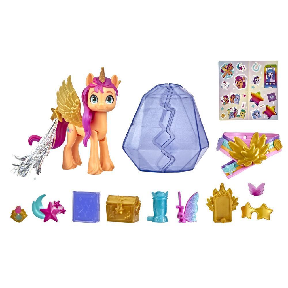 My Little Pony: Yeni Bir Nesil Kristal Macera Alicorn Sunny Starscout Pony Figür product thumbnail 1
