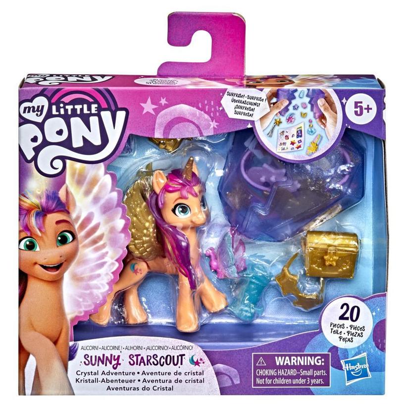 My Little Pony: Yeni Bir Nesil Kristal Macera Alicorn Sunny Starscout Pony Figür product image 1