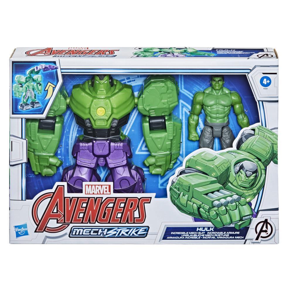 Avengers Mech Strike Incredible Mech Suit Hulk Figür product thumbnail 1