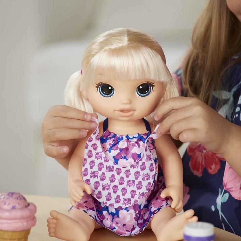 Лялька Бейбі Елайв Білявка і Морозиво. product image 1