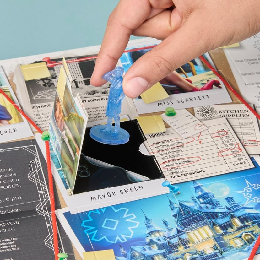 Clue Advent Calendar Secrets Under Snowfall Hasbro Games clue-advent-calendar-secrets-under-snowfall-hasbro-games