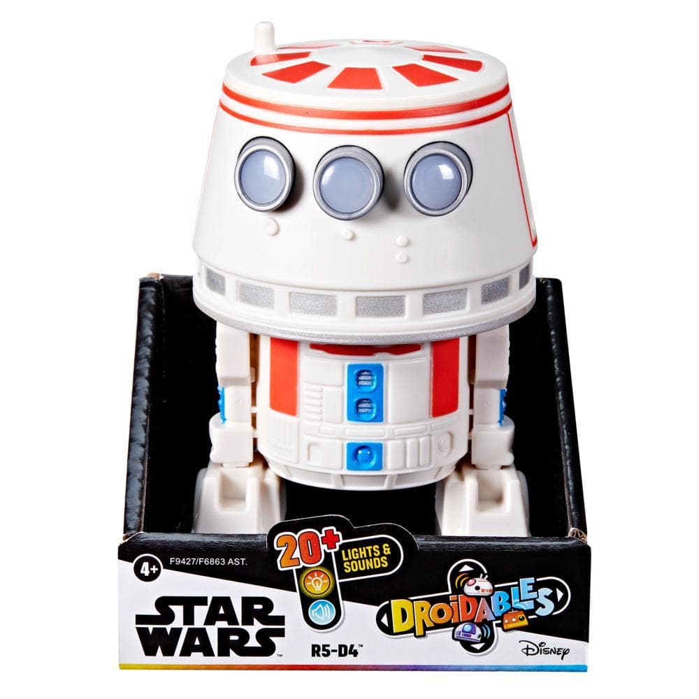 Star Wars Droidables R5-D4, Star Wars Electronic Figure, Interactive ...